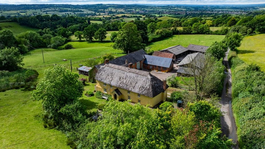 57.6 acres House, East Hill, Ottery St. Mary EX11 - Available