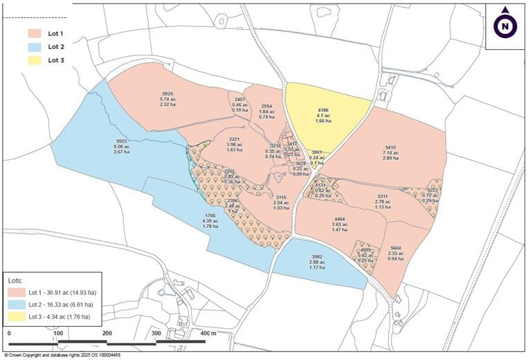 16.3 acres Land, East Hill, Ottery St. Mary EX11 - Available