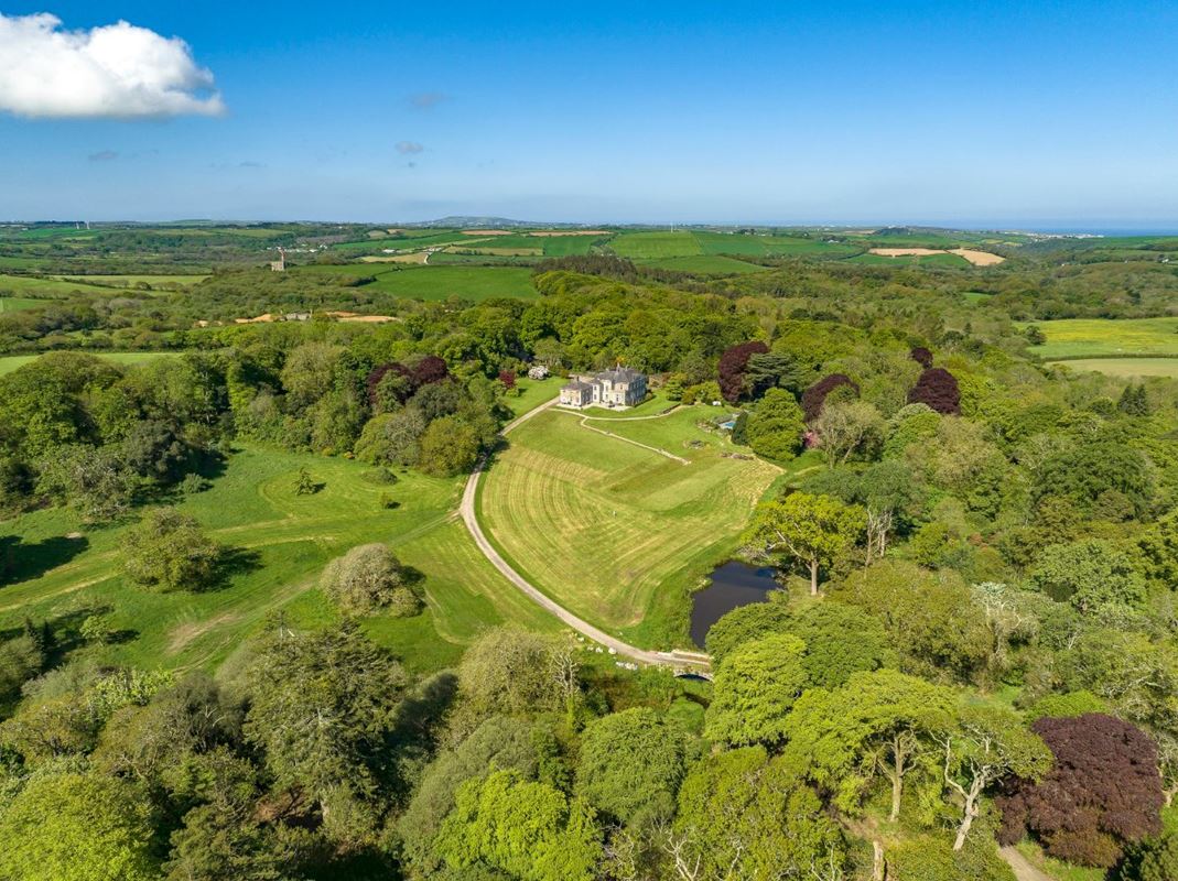 160.7 acres Country Estate, Zelah, Truro TR4 - Available