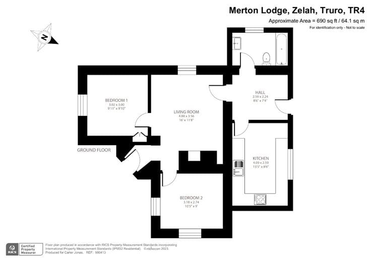 160.7 acres Country Estate, Zelah, Truro TR4 - Available