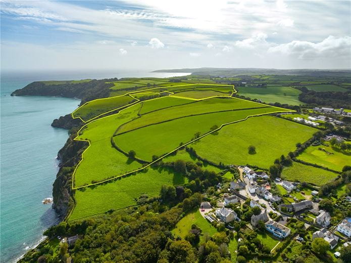 104.2 acres Land, Porthpean, St. Austell PL26 - Available