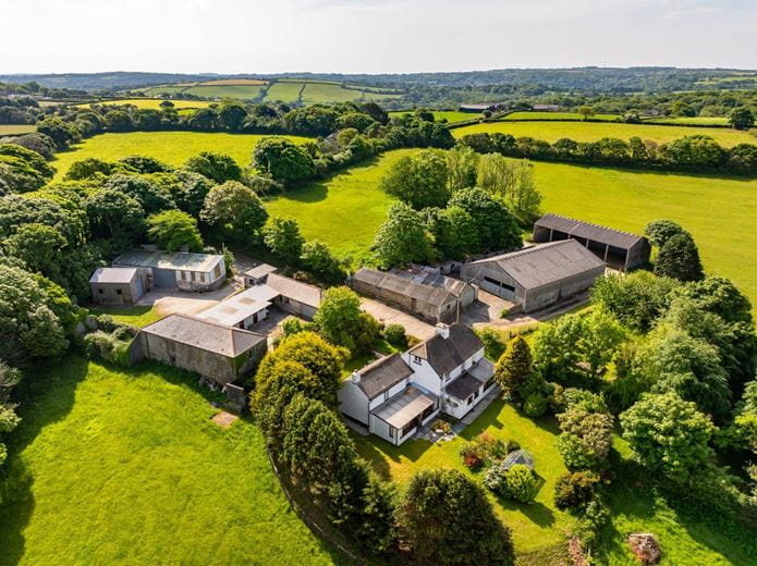49.5 acres Farm, Tresamble, Gwennap TR16 - Available