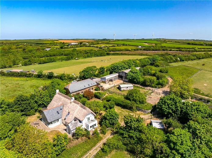9.7 acres House, Woodford, Bude EX23 - Available