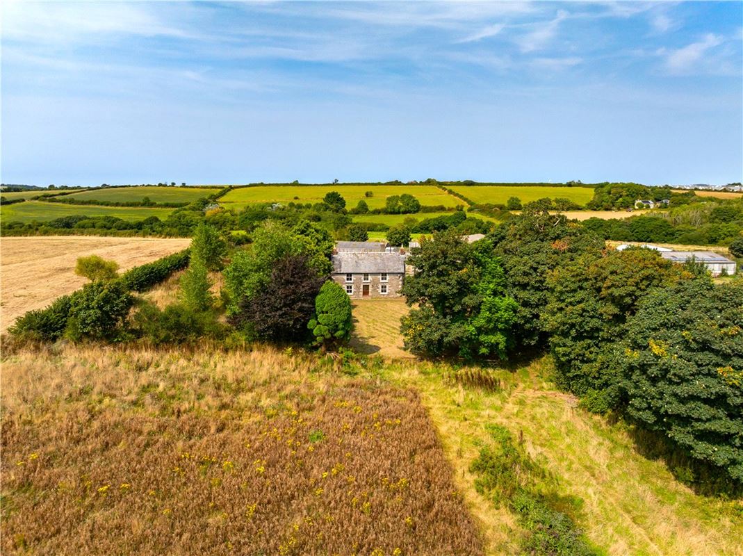 4.4 acres House, Grampound Road, Truro TR2 - Available