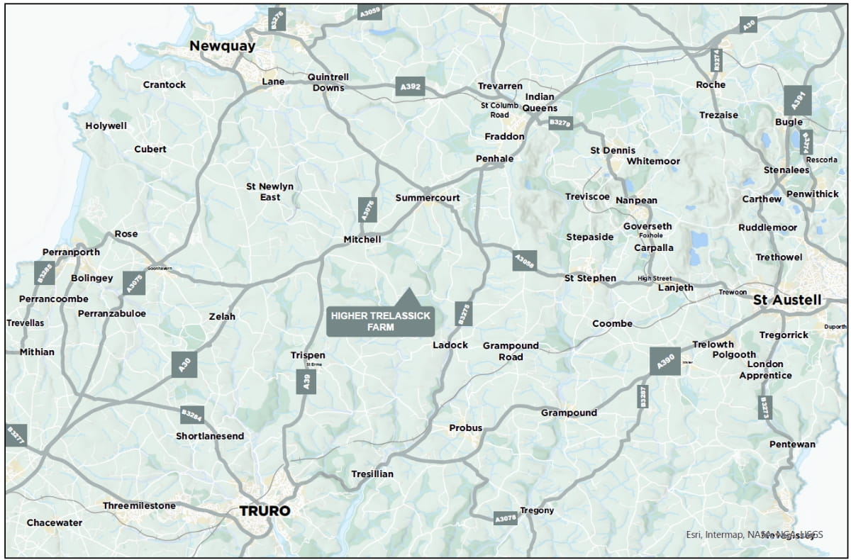 5 bedroom house, Ladock, Truro TR2 - Available