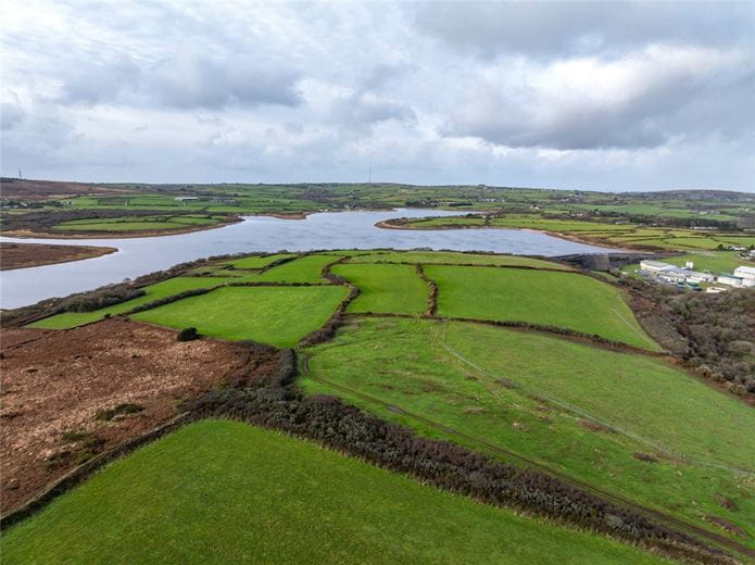 124.3 acres Farm, Carnmenellis, Nr Stithians TR16 - Available