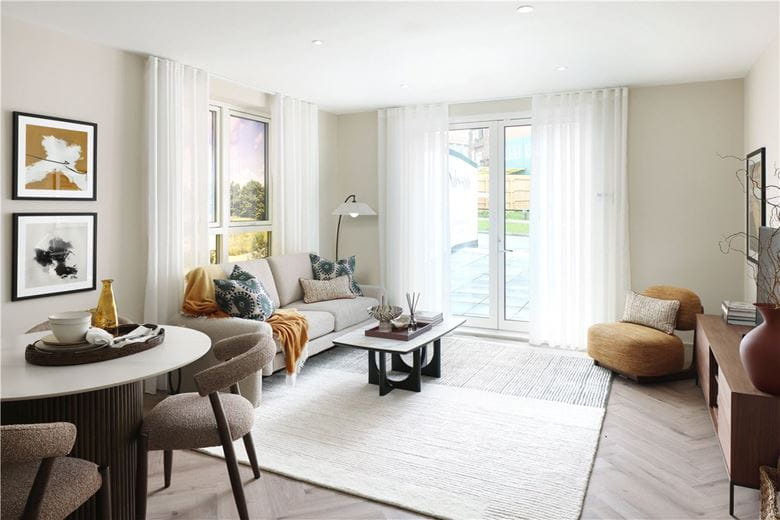 1 bedroom flat, Wandsworth Common, Springfield Drive SW17 - Available