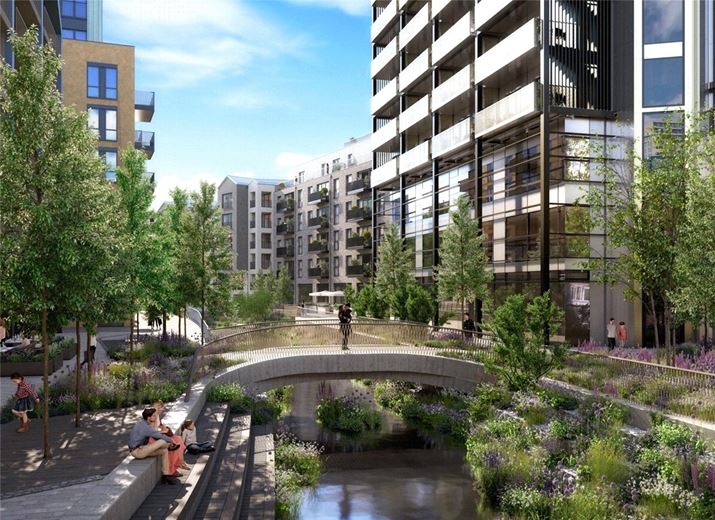 1 bedroom flat, Artisan Tower, 2 Mill Stream Walk SW18 - Available