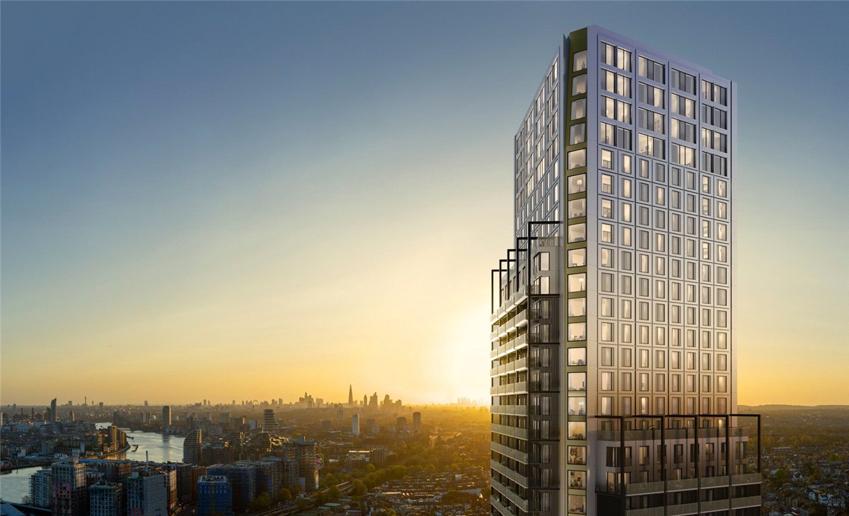 1 bedroom flat, Artisan Tower, 2 Mill Stream Walk SW18 - Available