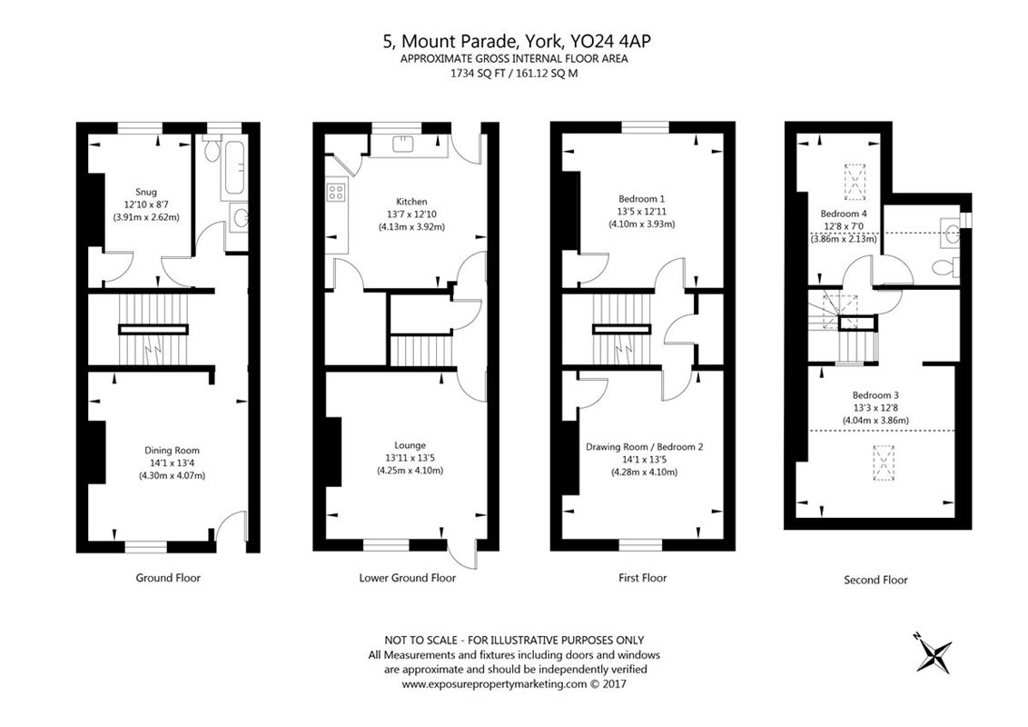 4 bedroom house, Mount Parade, York YO24